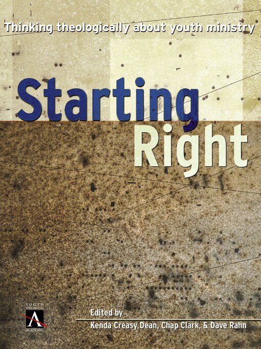 Title details for Starting Right by Kenda Creasy Dean - Available